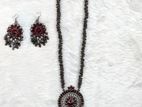 Antique Oxidized Necklace & Earrings Set