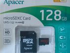 Apacer 128gb Microsdxc Uhs-I Class 10 Memory Card With Adapter