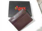 Apex original leather wallet.