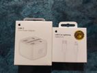 Apple Adapter and Cable 20w