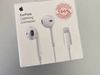 Apple Earpods with lightning cable