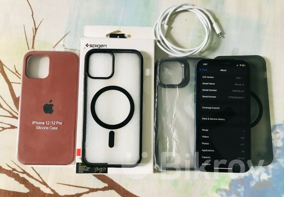 Apple iPhone 12 12(128gb) (Used) for Sale in Lakshmipur Bikroy
