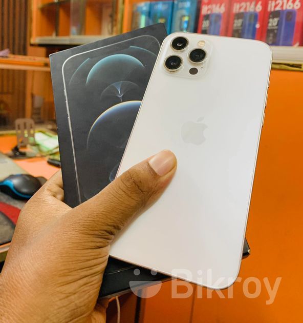 Silver Iphone 12 Pro Max 256gb White Colour Iphone 12 Pro Max