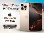 Apple iPhone 16 Pro Max 256GB Hot Deal (New)