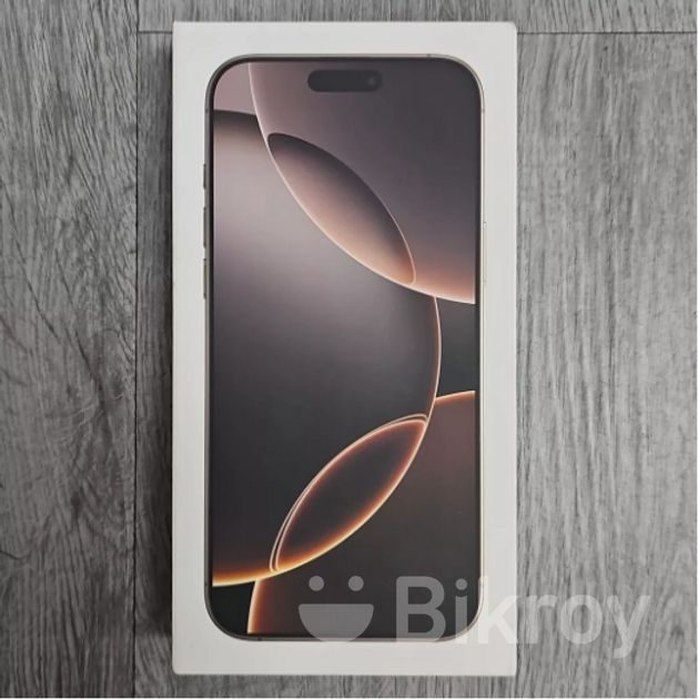 Apple iPhone 16 Pro Max 256GB Titanium (New) for Sale in Agrabad | Bikroy