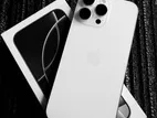 Apple iPhone 16 Pro Max White Titanium 256 (Used)
