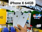 Apple iPhone X 64GB 75% (Used)