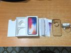 Apple iPhone X Argent sell with box (Used)
