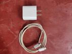 Apple Orginal 20 Watt Adapter And Lighting C Cable