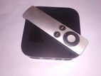 Apple TV Box With Remote and Power cable