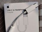 Apple USB-C to 3.5 mm Headphone Jack Adapter.