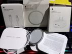 Apple wireless charger+ cable+ adapter