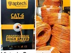 Aptech Cat-6 305 Meter Orange Network Cable.