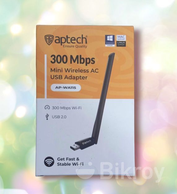 Aptech USB 300 Mbps Antenna Wireless Adapter in Gazipur Bikroy