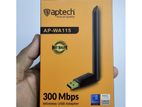Aptech USB Wifi Adapter 300Mbps- AP115