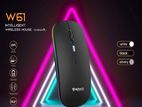 Aptech Wireless Rechargeable Silent and Bluetooth RGB Mouse - W61