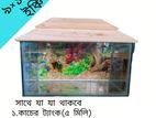 Aquarium for fish (9×18×9h) 5 mm glass