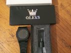 Arabic Aura Viral Watch(mate Black)