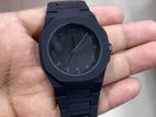 Arabic Mad Black Analogue Watch For Men