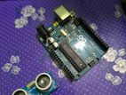 Arduino UNO, Ultrasonic Sensor
