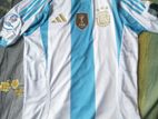 Argentina player edition home jersey. with patch front