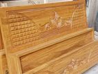 অরিজিনাল কাঠের 2.5" সলিড মজবুত খাট – সাশ্রয়ী দামে বিক্রয় করা হবে