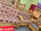 অরজিনাল আকাশী কাঠের সোফা সেট বিক্রি হবে