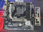 ASRock AB350M Pro4 AM4 AMD Promontory HDMI Micro ATX Motherboard