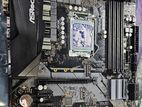 ASRock B360M Pro4 SATA 6Gb/s Micro ATX Intel Motherboard