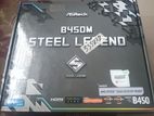 Asrock b450m m-atx amd am4 motherboard