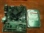 Asus B250 + I3 6th Gen 1tb Hard Disk