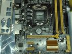 Asus B85M-G এক বছর ওয়ারেন্টি 4th Generation Motherboard