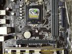 Asus Brand H110 Ddr4 Full Fresh Mother Board