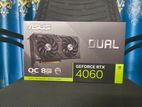 Asus Dual Geforce Rtx4060 Oc Edition 8gb Gddr6 Graphics Card (with Box)