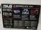 Asus Geforce GTX 750ti Dua Fan OC edition with packet