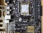 Asus h110 DDR4 100% Full Fresh Motherboard