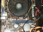 Asus H61 Motherboard/ core i3 processorc