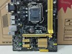 Asus H81m এক বছর ওয়ারেন্টি 4th Gen Motherboard