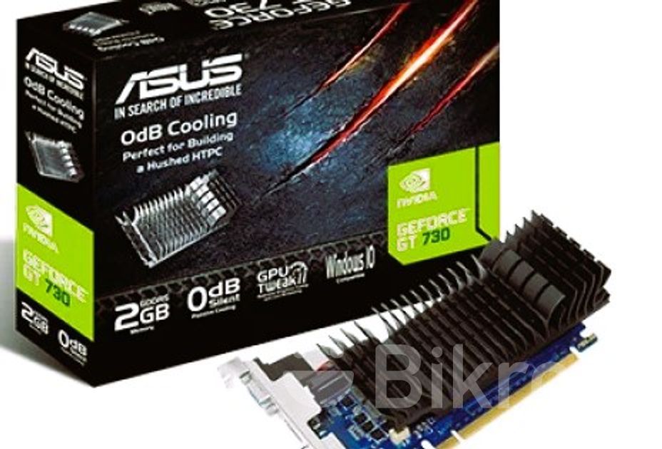 Asus NVIDIA GeForce GT 730 2GB DDR5 Graphics Card for Sale in New ...