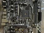 ASUS Prime A320M-K Ryzen AM4 AMD Motherboard + 3100