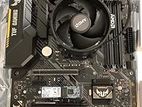 ASUS TUF B450M-PLUS GAMING AMD Motherboard Fresh Like New AM4