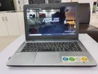 Asus x441 i3 6th Gen DDR4 4gb HDD1TB/SSD128 silver color very good look