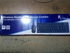 A.Tech Wireless Keyboard & Mouse comboo