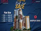 Attractive flat sale going on at Kalshi,Mirpur DOHS Gate No 1.