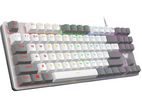 Aula F3287 Wired White & Grey Mechanical Gaming Keyboard