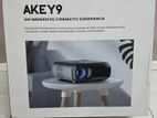 Aun Akey9 Projector – Full Hd 1080p, 8000 Lumens