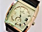 Authentic Wester -quartz---Swiss made--- white Dial Men’s Watch.