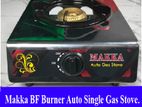 Auto Single Gas Stove Makka BF Burner Model SS-203 with (Blak JIK)