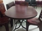 Autobi Dinning Table and Rfl Plastic Chair