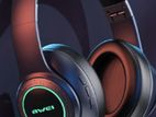 Awei A200bl Rgb Gaming Headset with Mic Over-ear Headphones Bluetooth5.3
